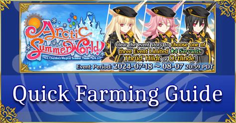 fgo mat farming|fgo summer farming materials.